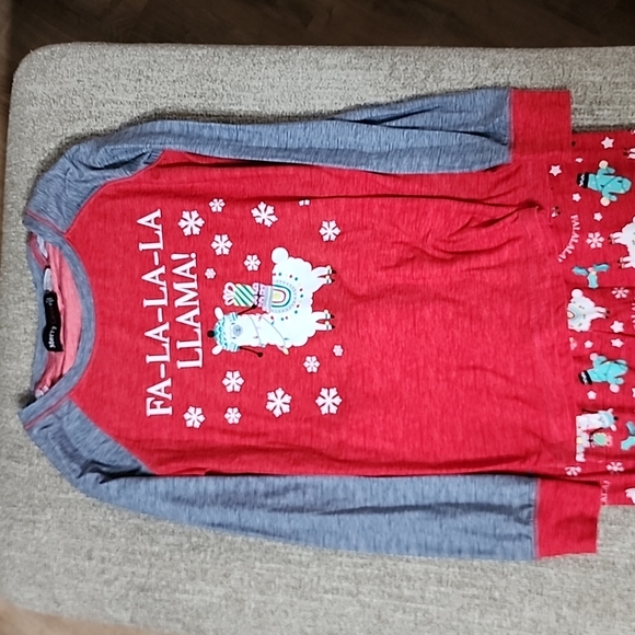Merry Lane Llama Pajamas - Picture 2 of 4
